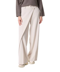 Anais wrap front dames broek ecru