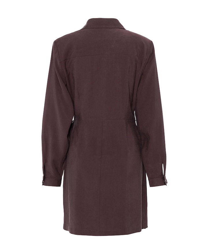 Dames jurk bordeaux