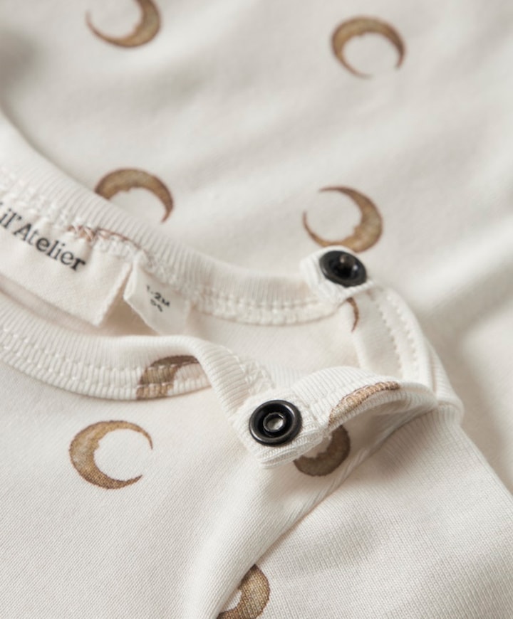 Uniseks babypakje  ecru