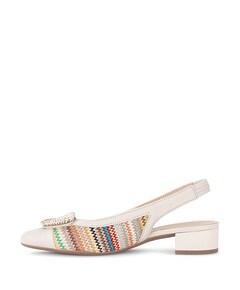 dames slingbacks beige