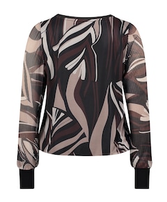 Dames longsleeve bruin