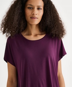 Dames pyjamatop paars