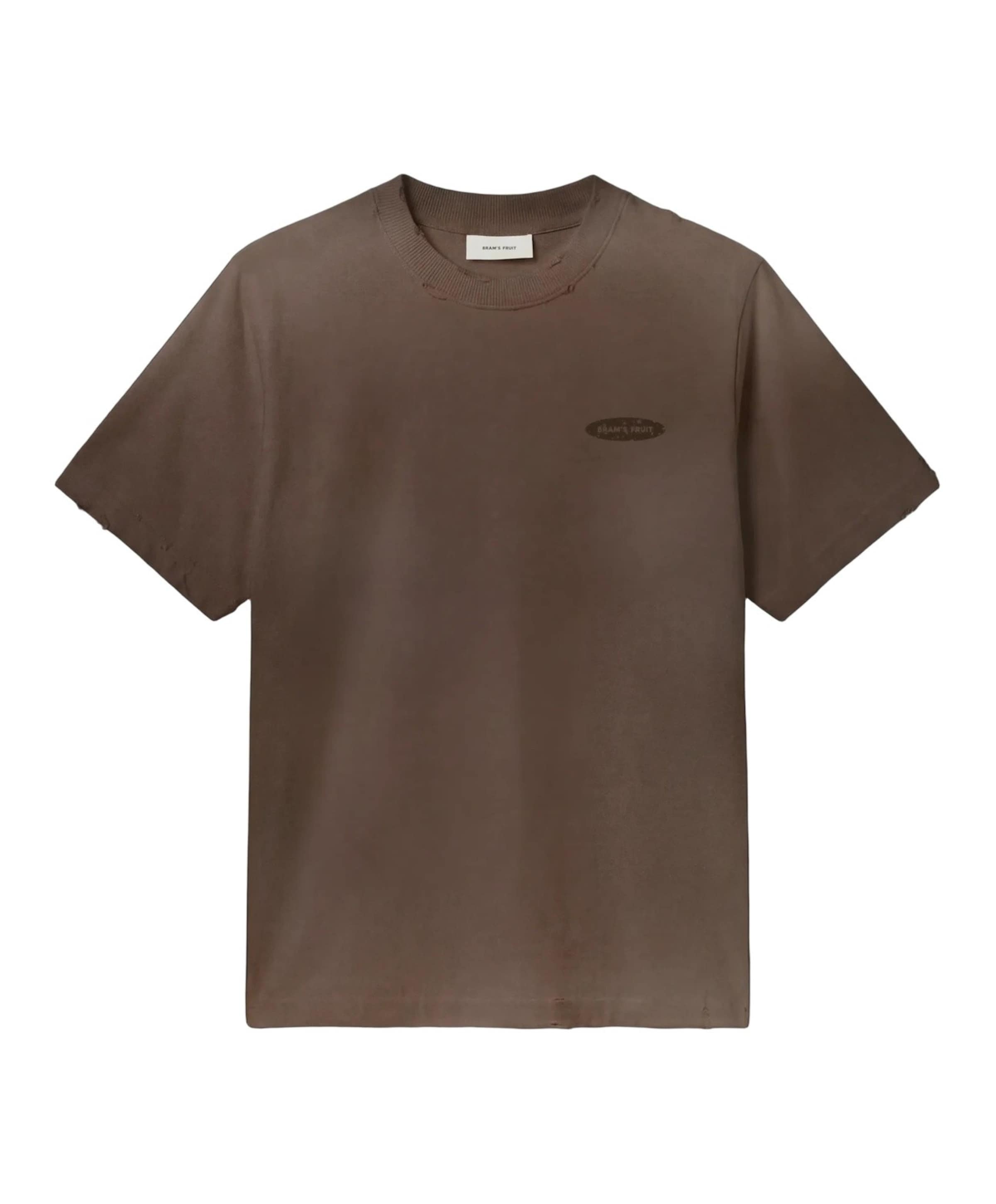Heren T-shirt bruin