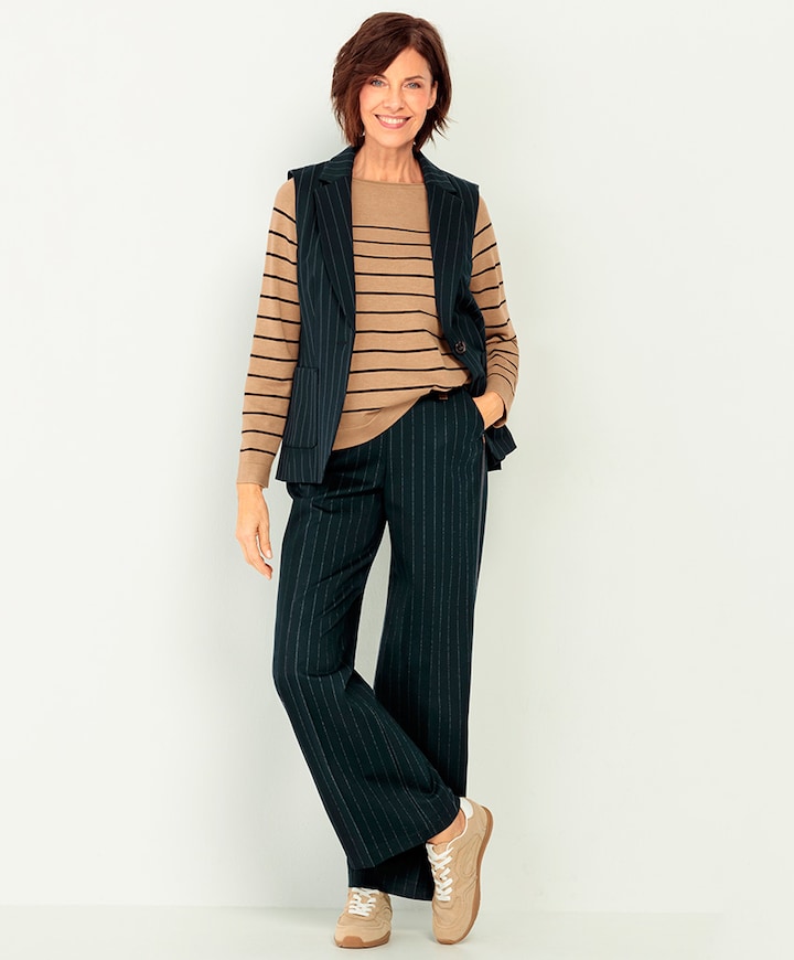 PARIGI dames pantalon blauw