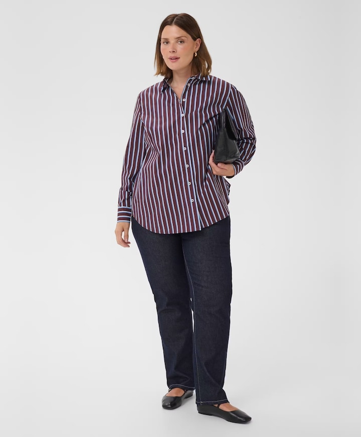 Dames blouse bordeaux