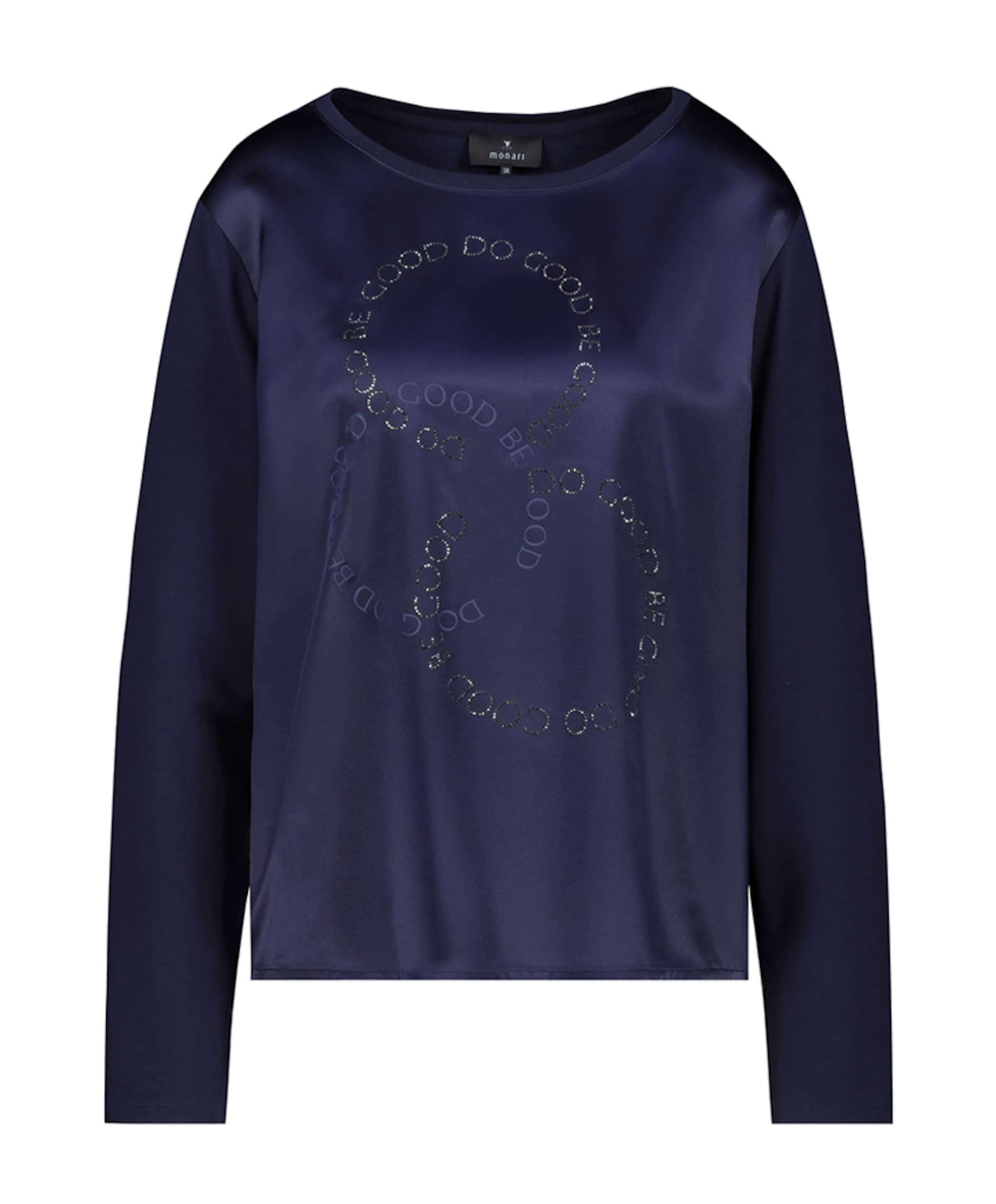 Dames longsleeve blauw