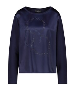 Dames longsleeve blauw