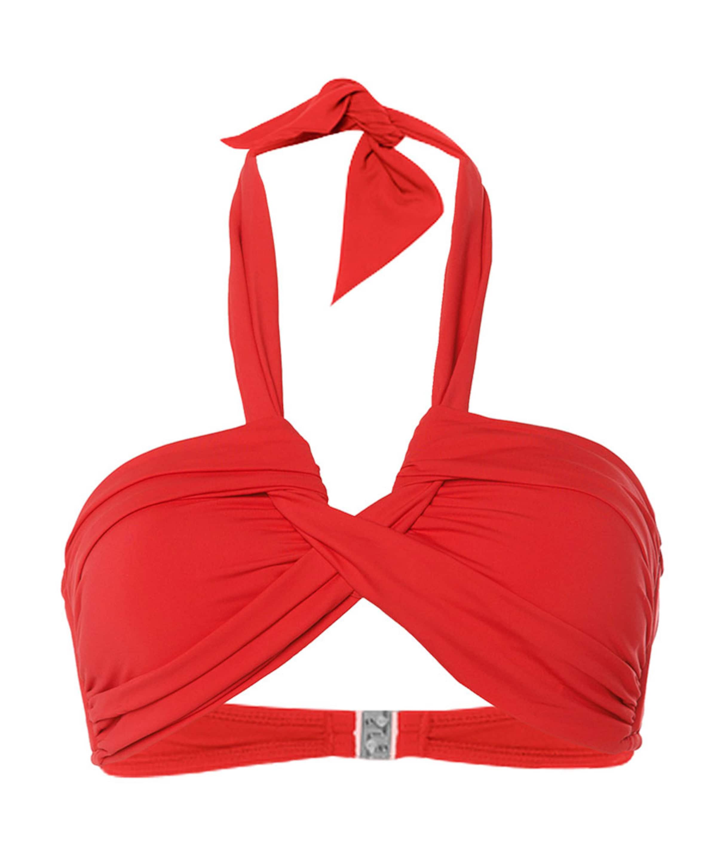 Dames bikinitop rood