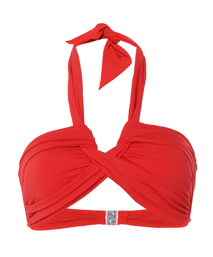 Dames bikinitop rood