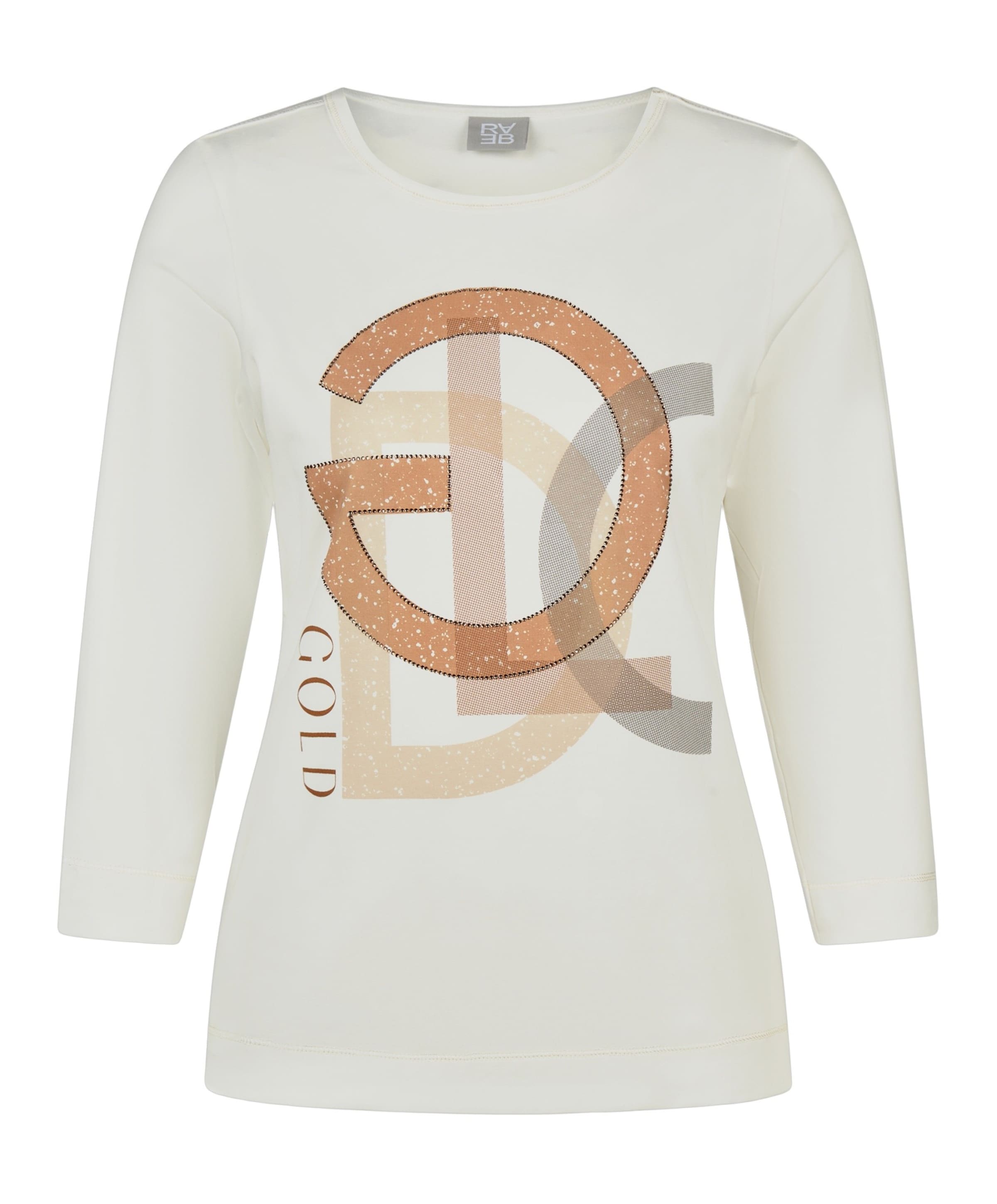 Dames longsleeve ecru