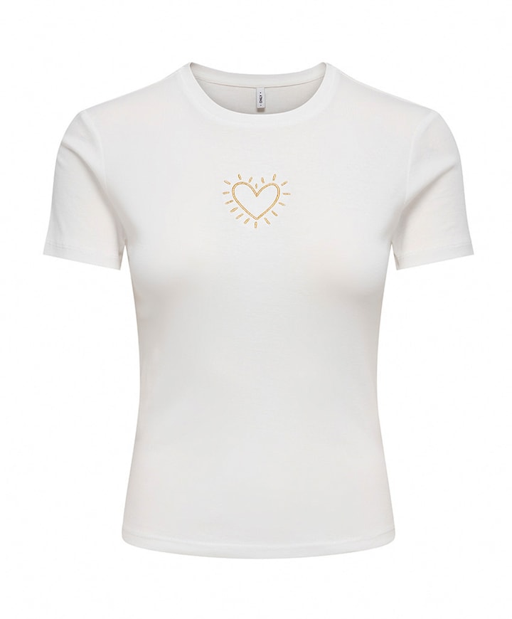 Dames T-shirt ecru