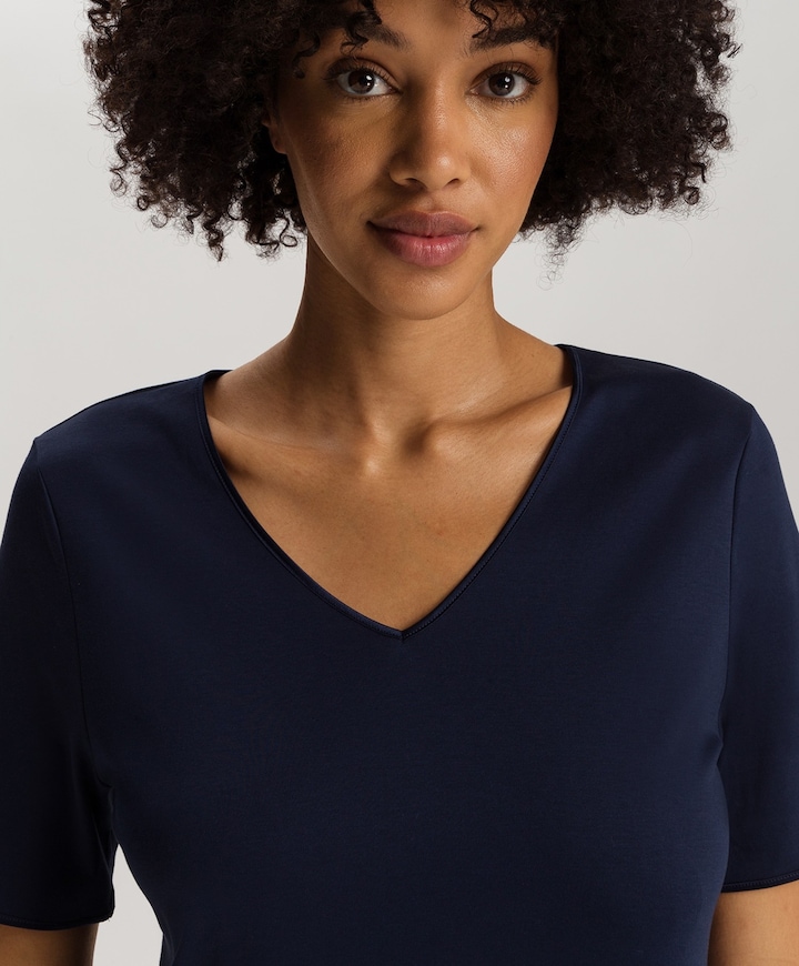 Dames nachthemd blauw
