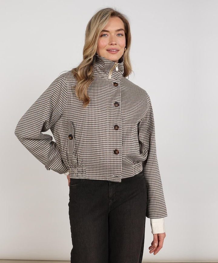 Dames jas beige