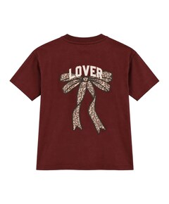Meisjes T-shirt bordeaux