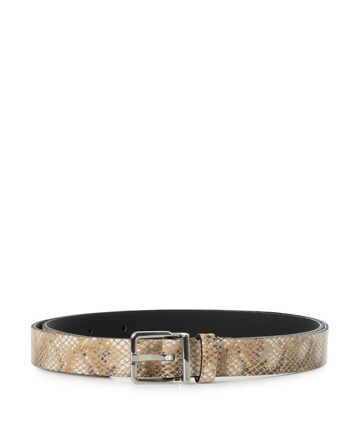 Dames riem beige