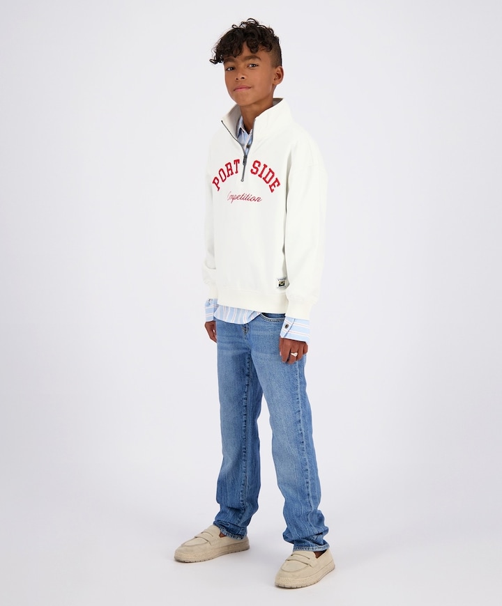 Jongens sweater wit