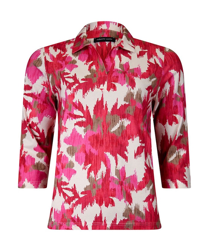 Dames polo roze