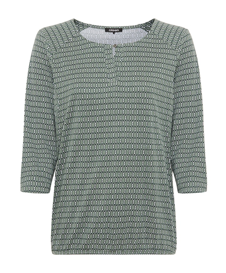 Dames longsleeve groen