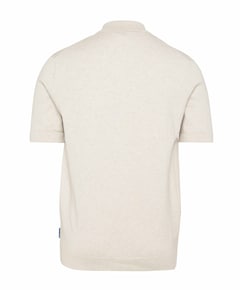 Heren polo beige