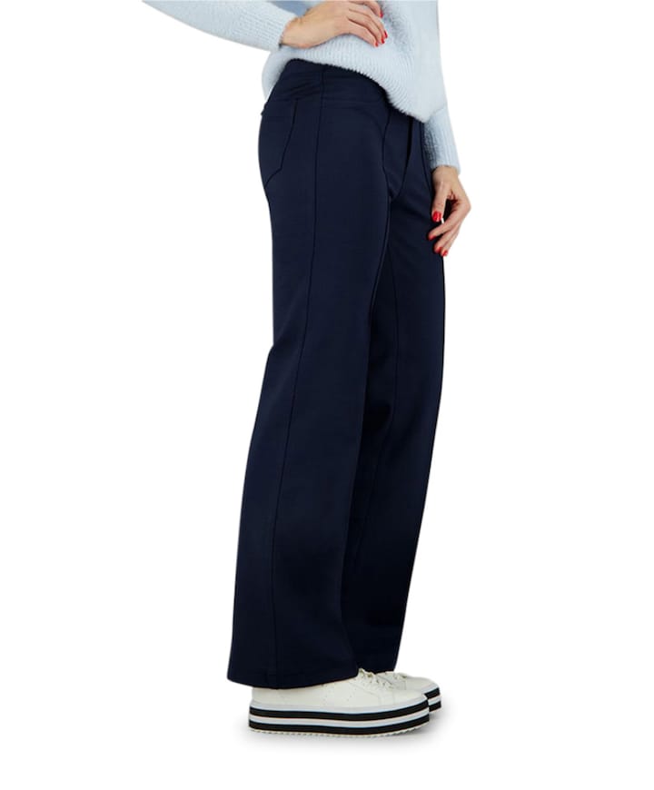 Pull On Slim dames broek blauw