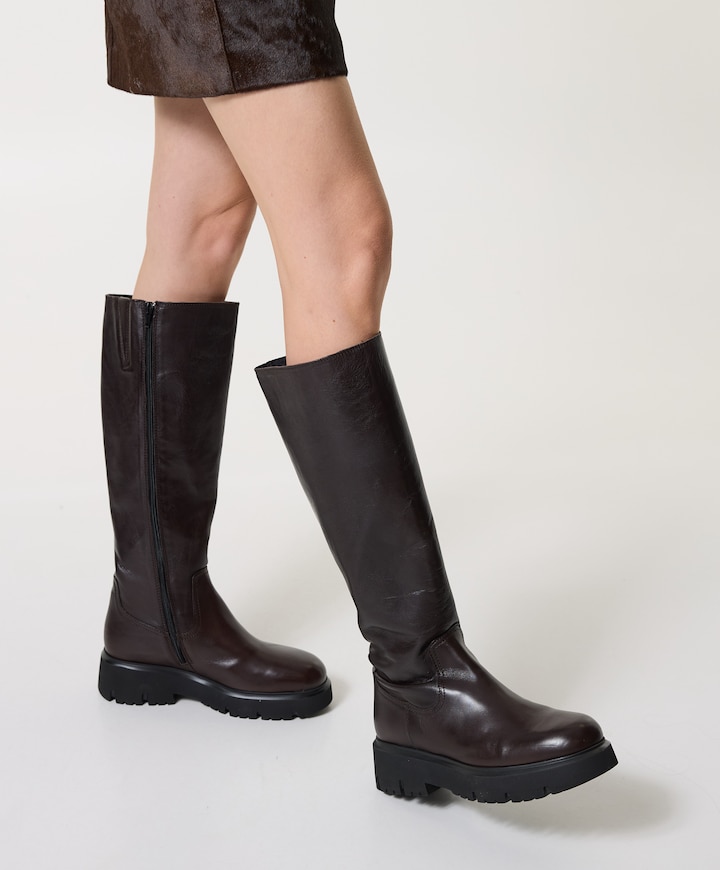 Ziva Vienna dames laarzen bruin