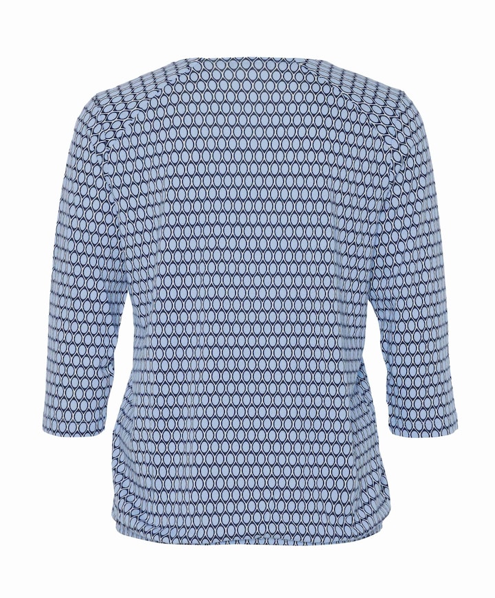 Dames longsleeve blauw
