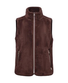 Dames gilet bruin