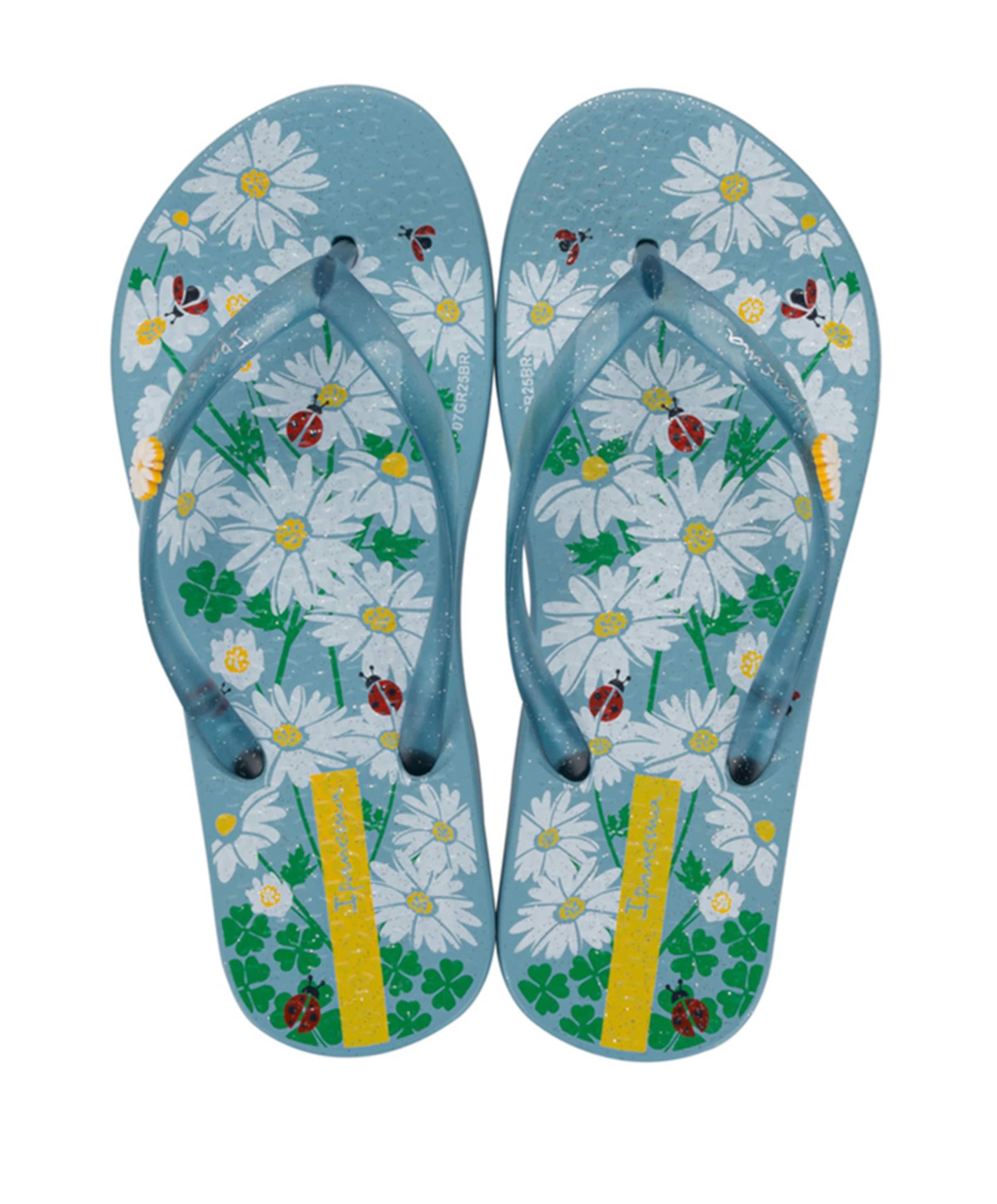 Ipanema Garden Shine Kids meisjes slippers blauw