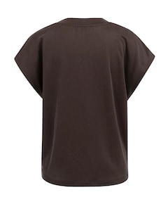 Dames T-shirt bruin
