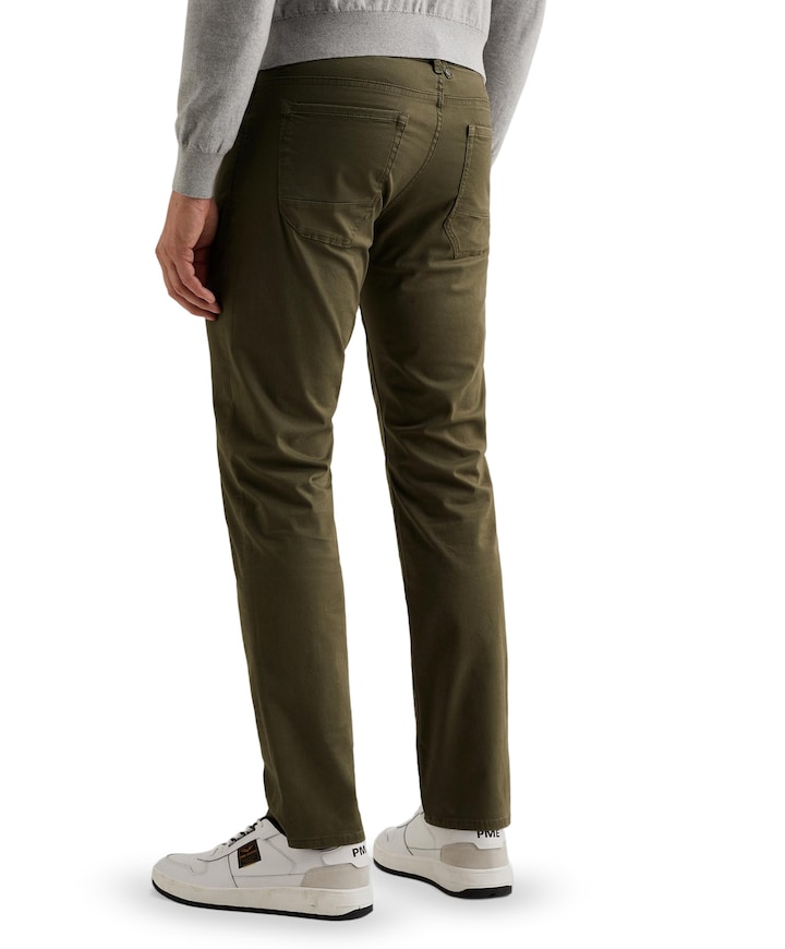 NAVIGATOR LEFT HAND STRETCH TWILL heren jeans groen
