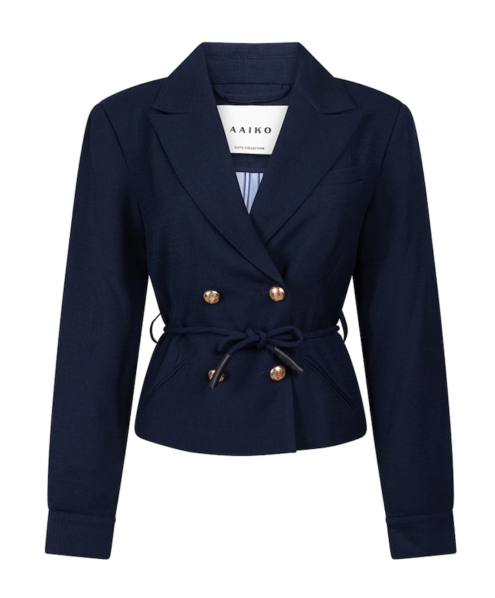 Dames blazer blauw