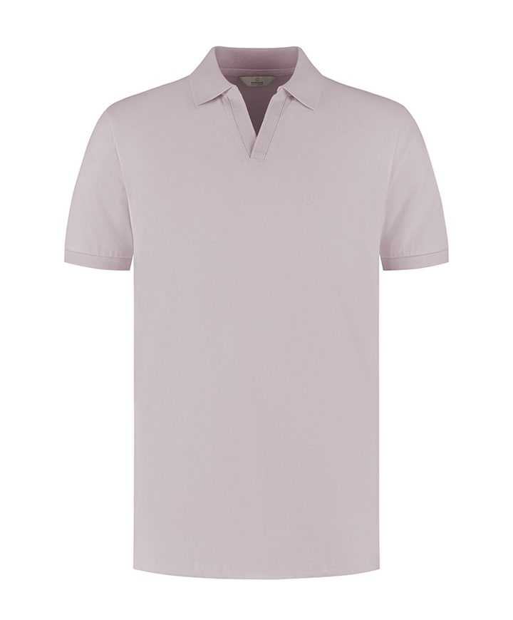 Heren polo paars