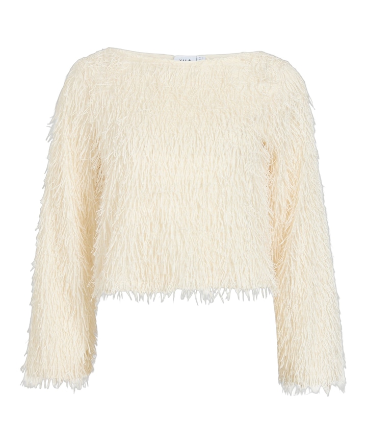 Dames blouse beige
