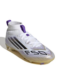 F50 League Fg/mg Mid J voetbalschoenen wit