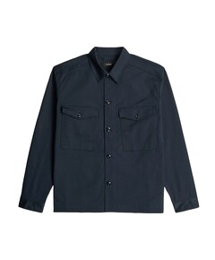 Heren overshirt blauw