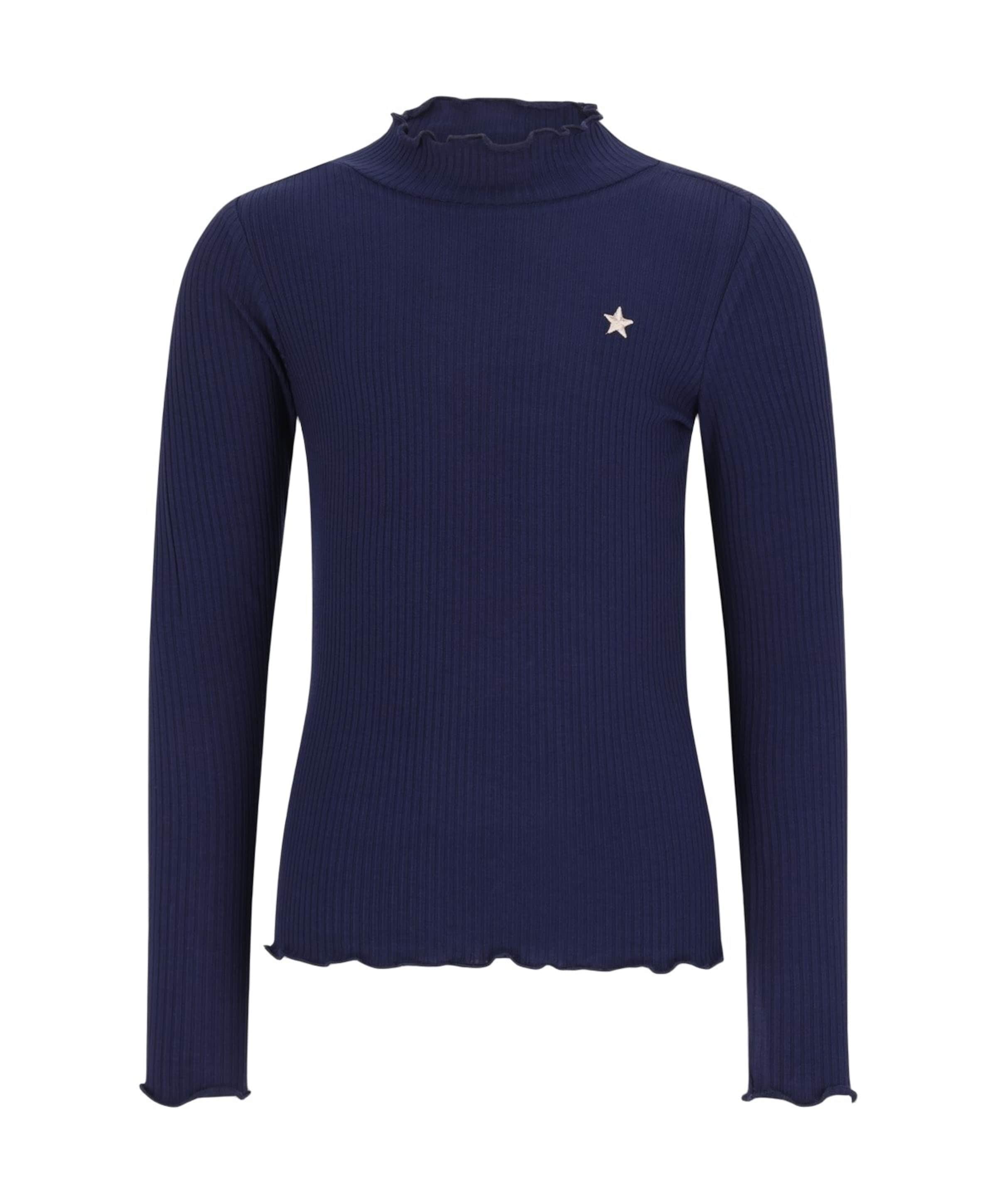 Meisjes longsleeve blauw