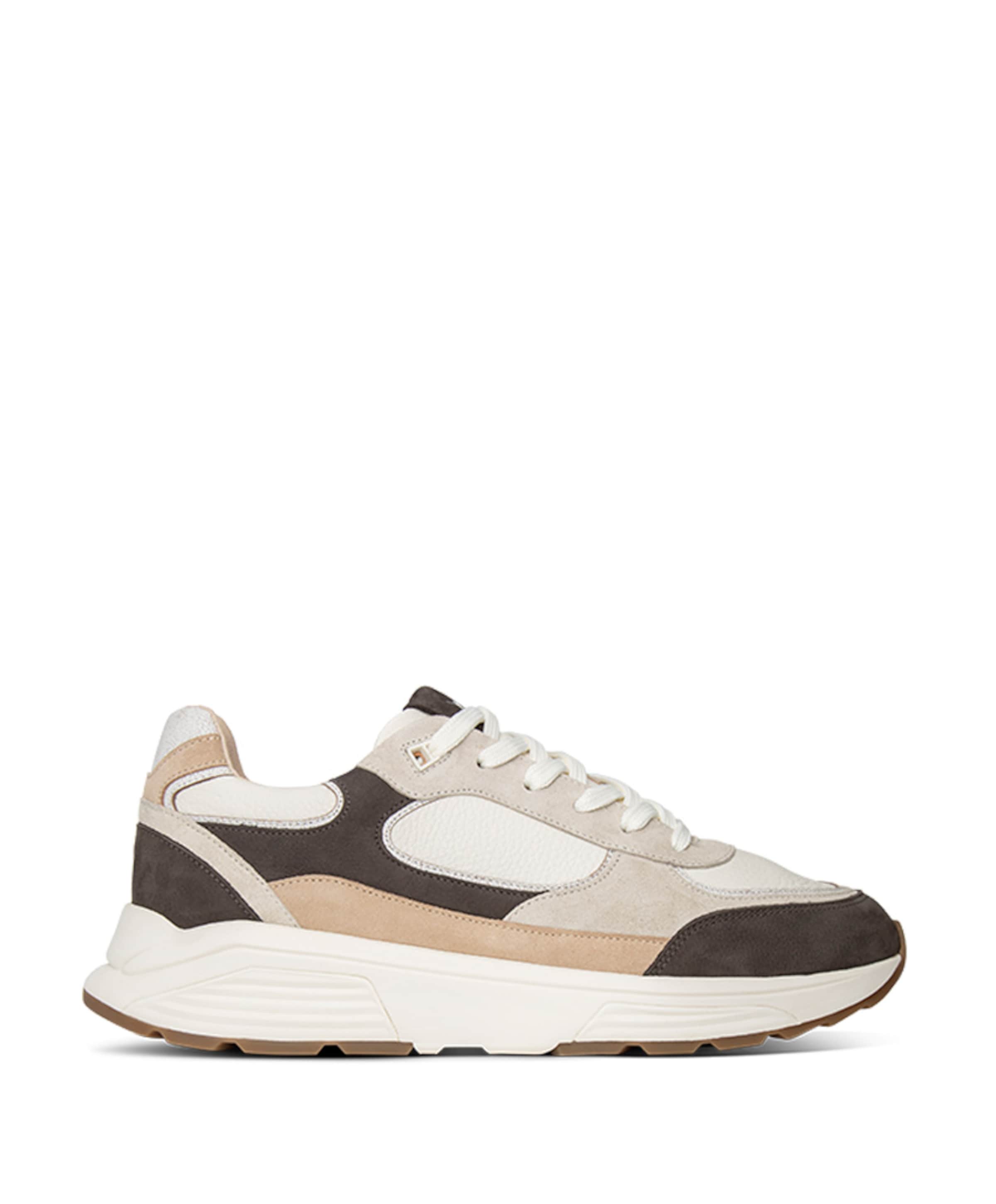 Manhattan heren sneakers beige