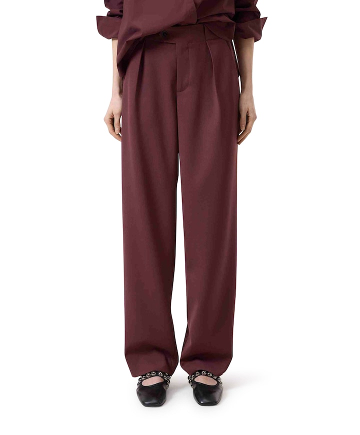 Mawson broek bordeaux