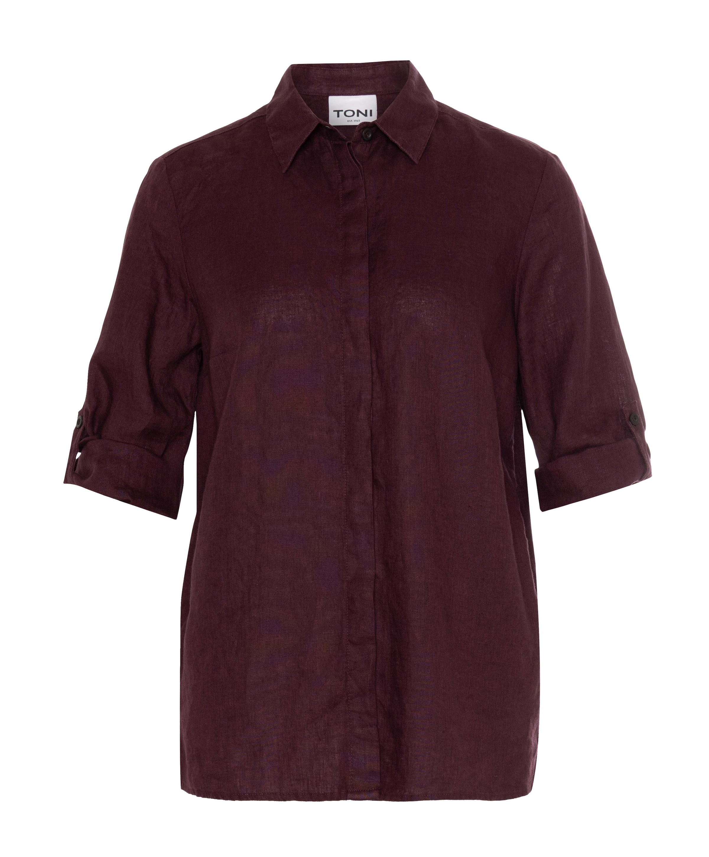 Dames blouse bordeaux