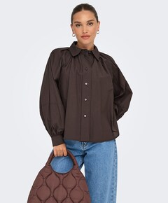 Dames blouse bruin