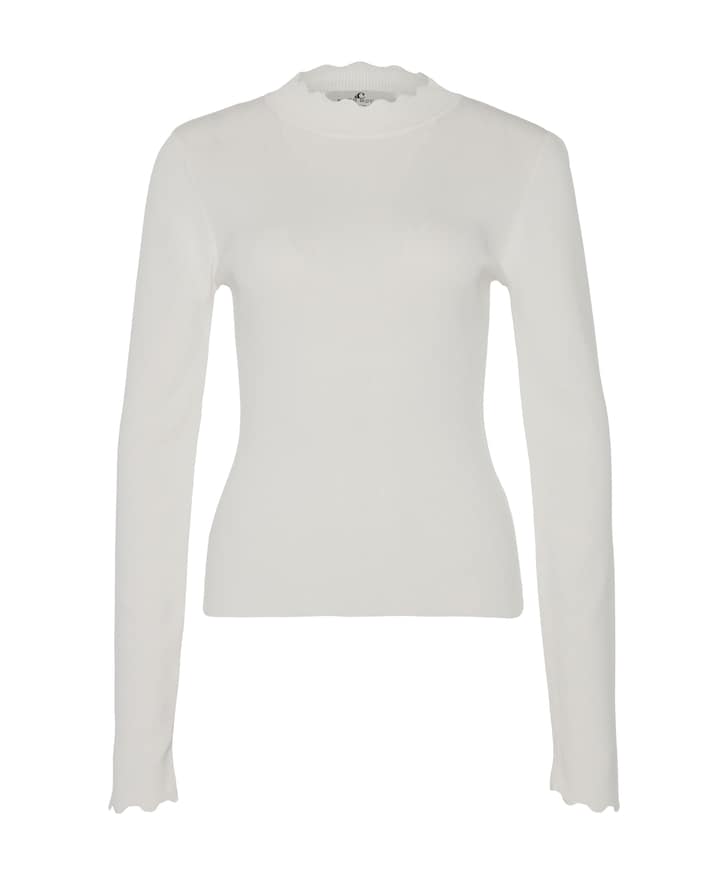 Dames longsleeve wit