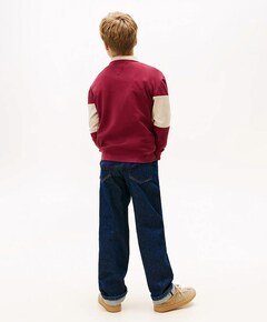 Jongens polo bordeaux