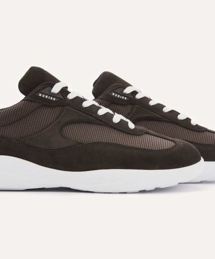 Denzel Dane (M) heren sneakers bruin