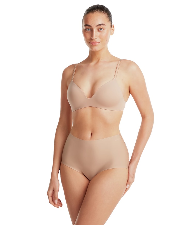 Dames slip beige