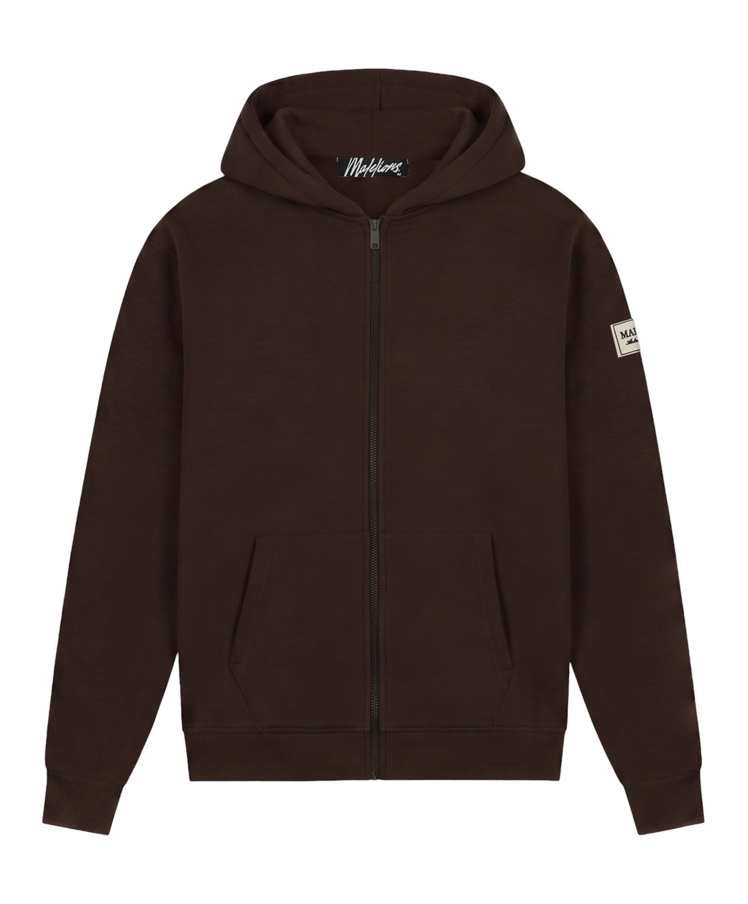 Heren hoodie bruin