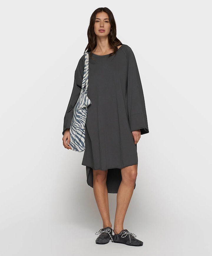 Dames jurk blauw