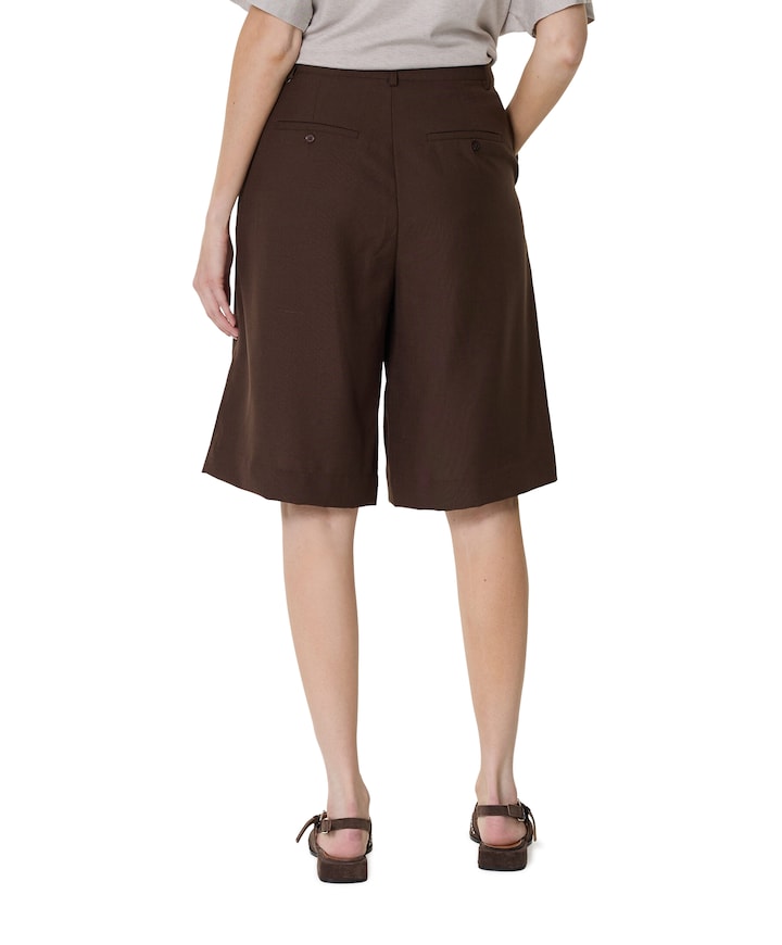 dames bermuda bruin