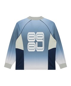 Heren longsleeve blauw