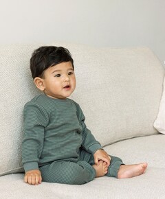 Uniseks pyjamaset  groen