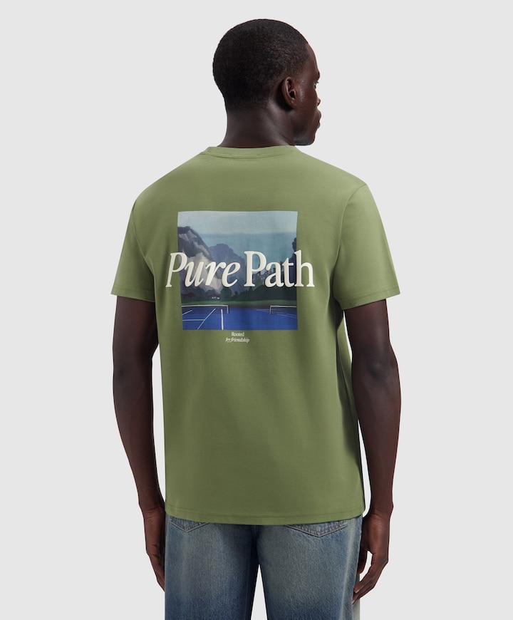 Heren T-shirt groen